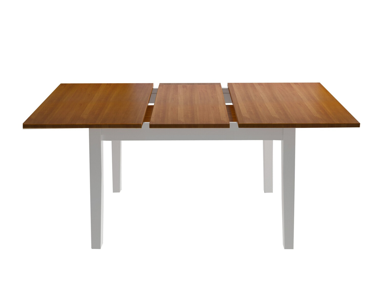 Tisch Denton 810 (Weiss + Eichenholzoptik Honig)