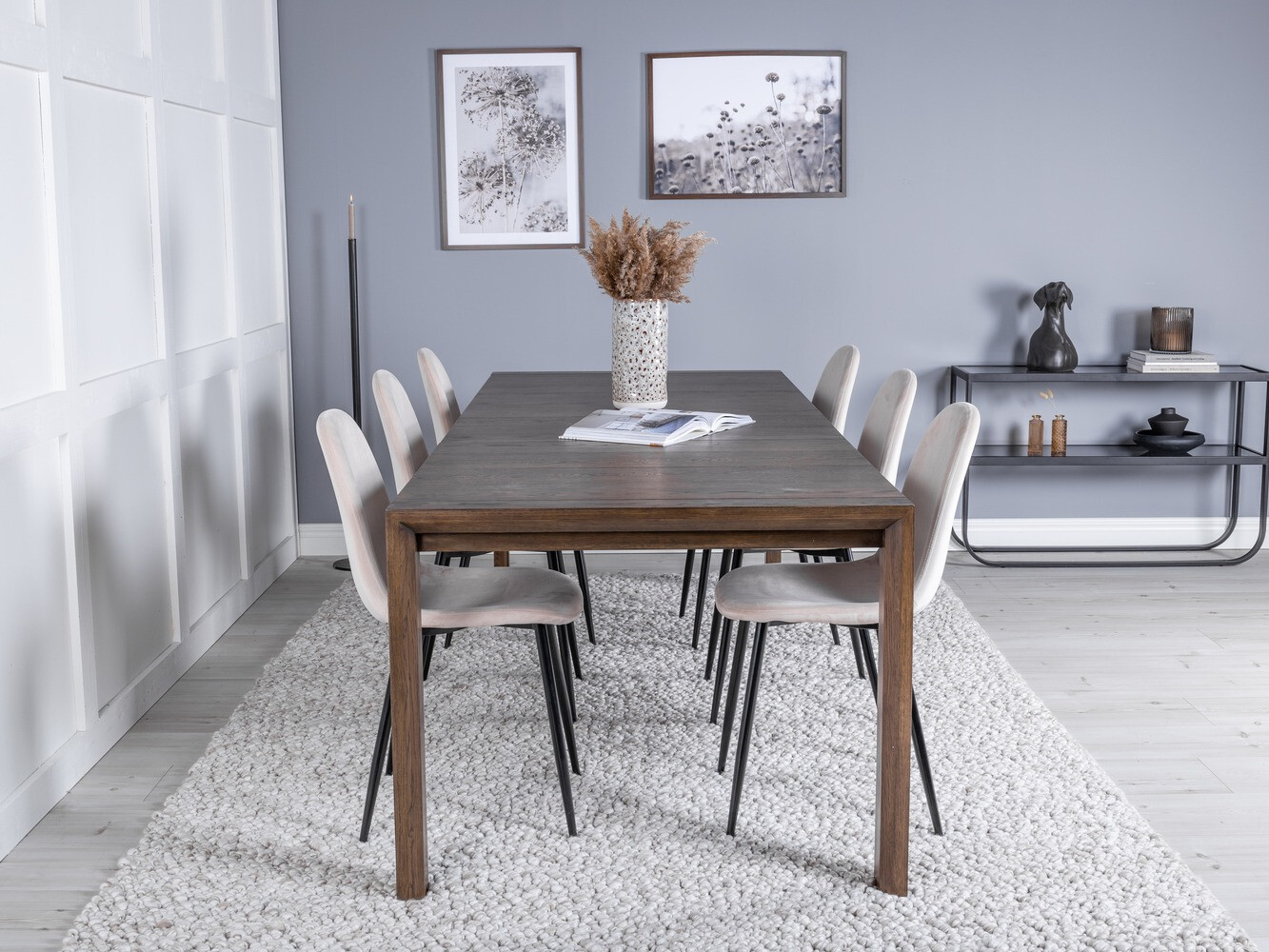 Essgruppe Dallas 1632 (Eichenholzoptik dunkel)