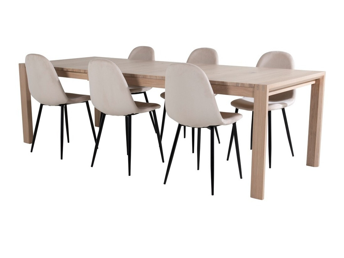Essgruppe Dallas 1632 (Eichenholzoptik)