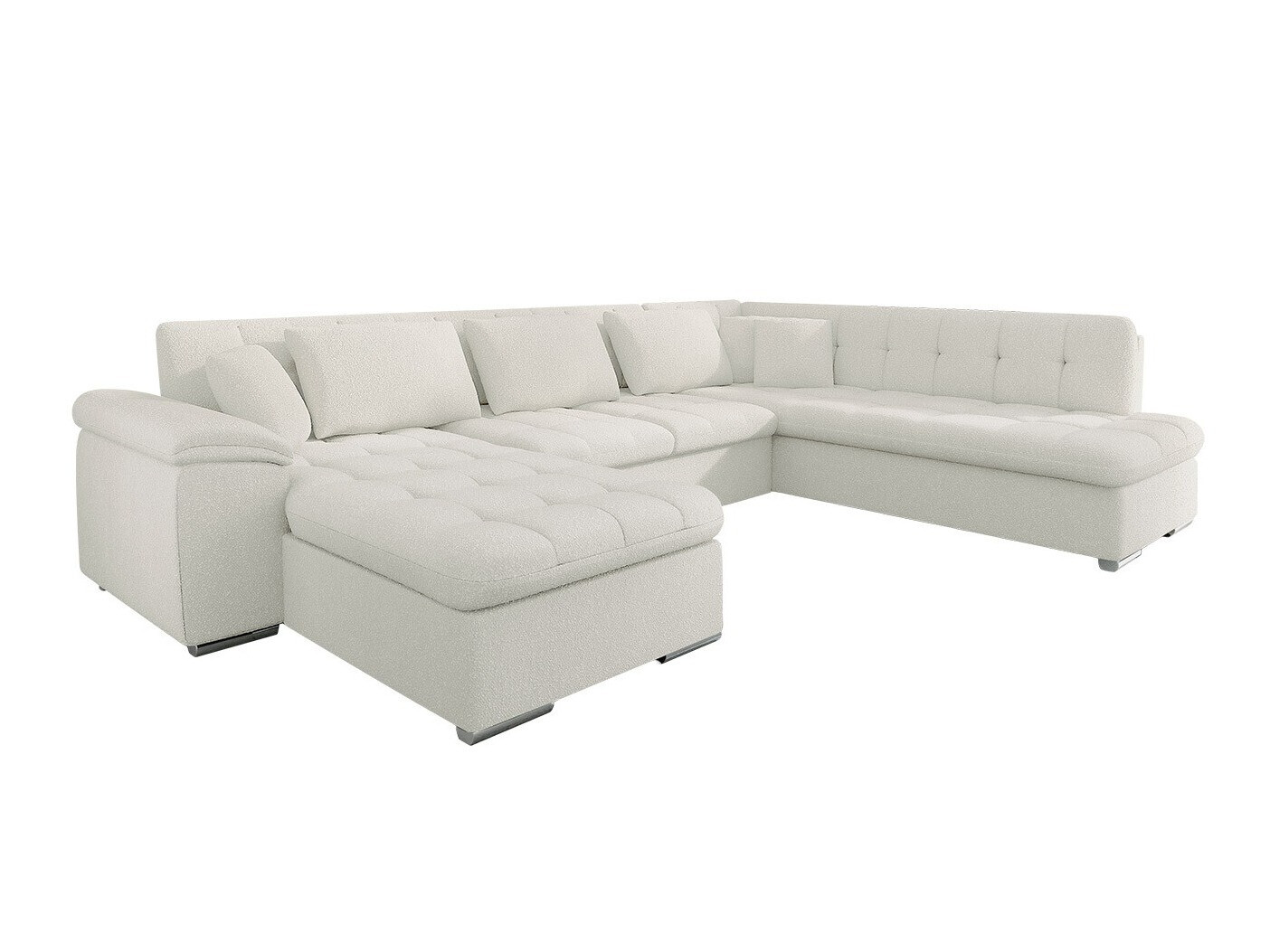 Ecksofa Comfivo Gemma V (Boucle Baloo 2073)