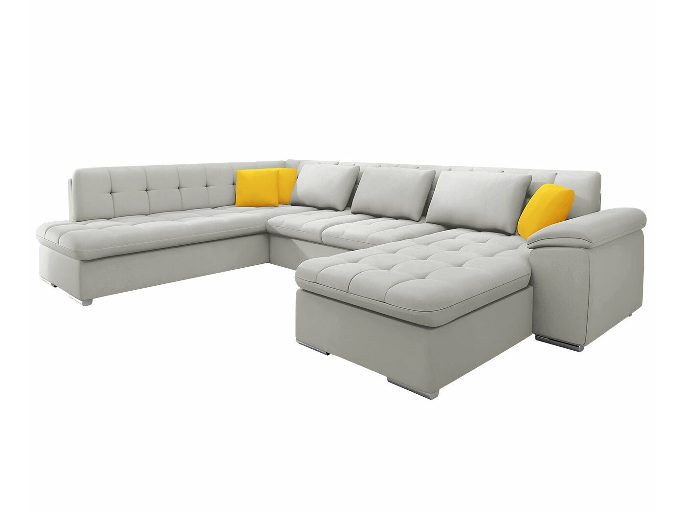 Ecksofa Comfivo Gemma VI (Venus Velvet 2921 + Venus Velvet 2916)