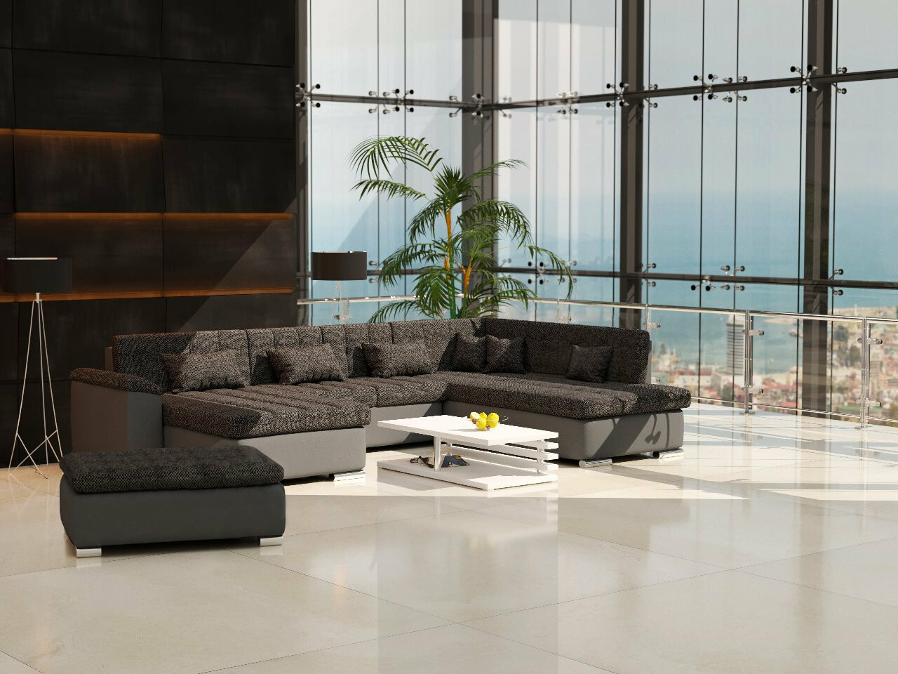 Polstermöbel-Set Comfivo Gemma I (Soft 020 + Majorka 03)