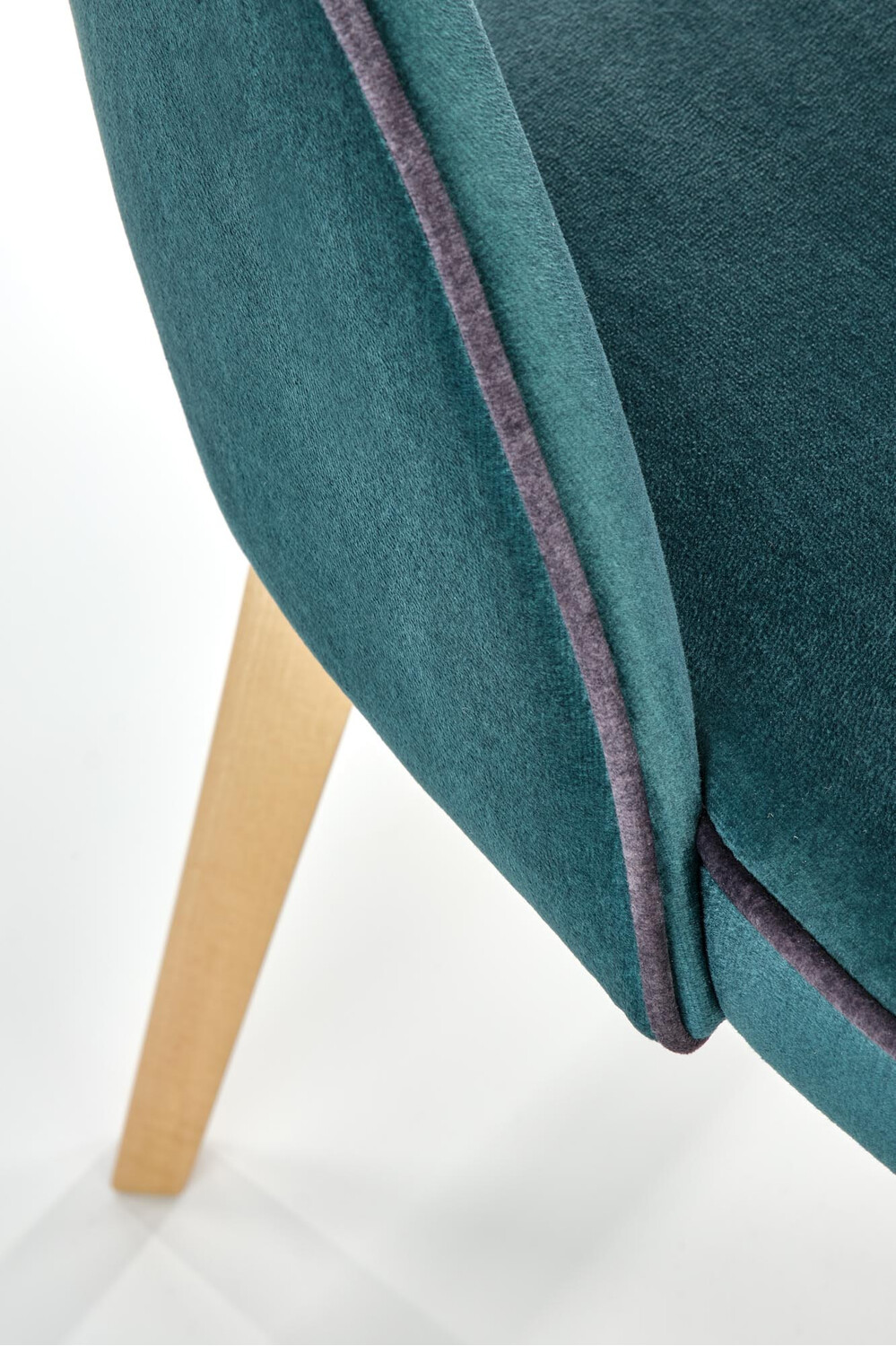 Stuhl Houston 1218 (Türkis + Helles Holz)