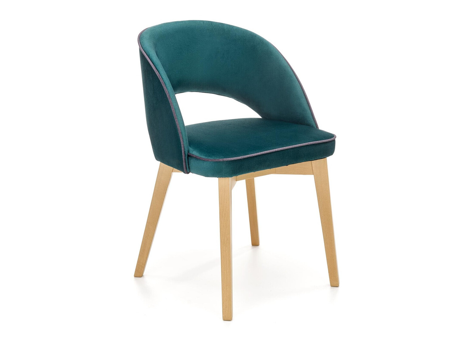Stuhl Houston 1218 (Türkis + Helles Holz)