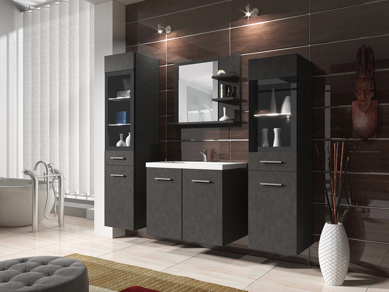 Badezimmer-Set Scientia IV