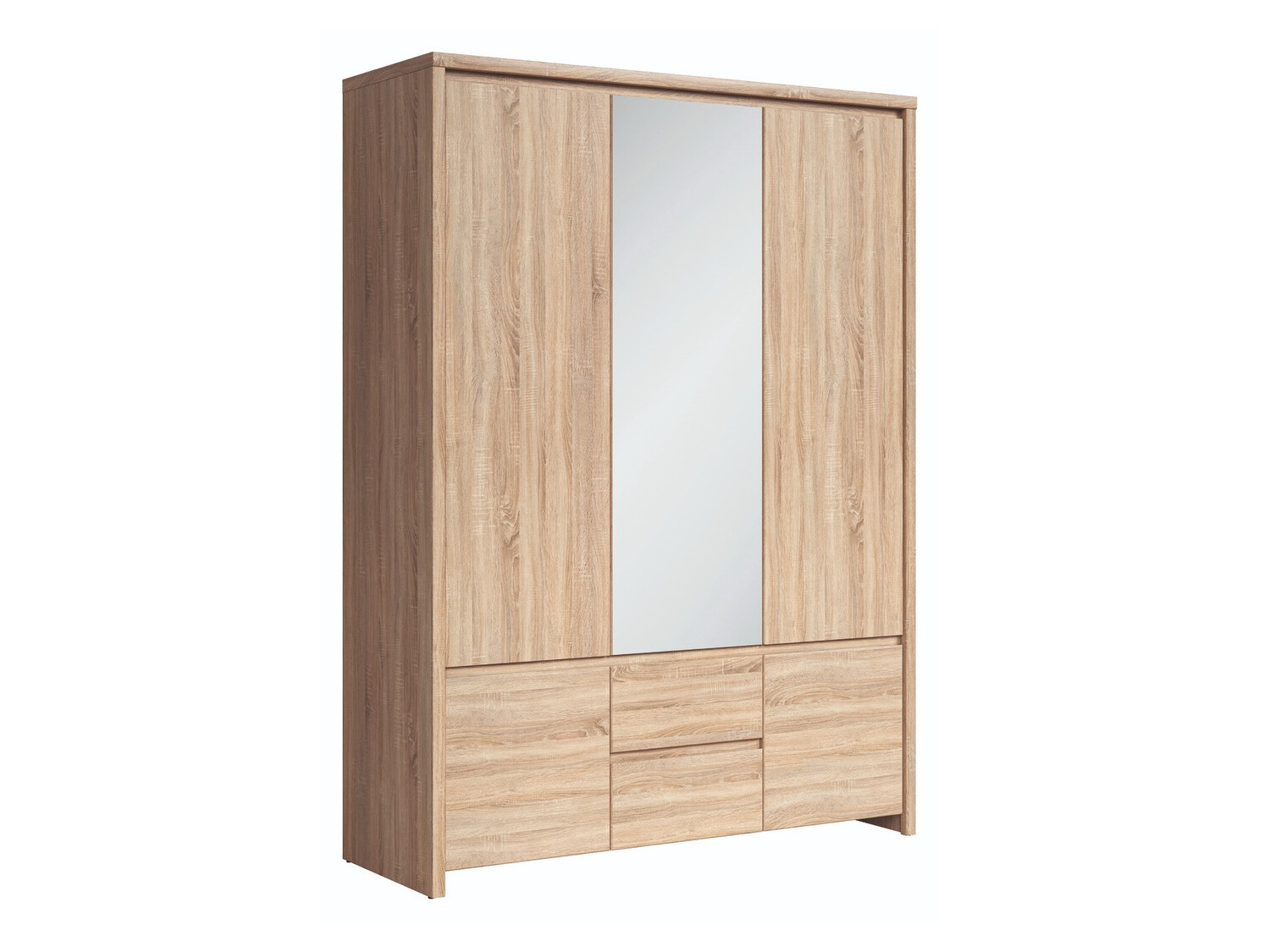 Kleiderschrank Nolroma 118 (Sonoma-Eiche)