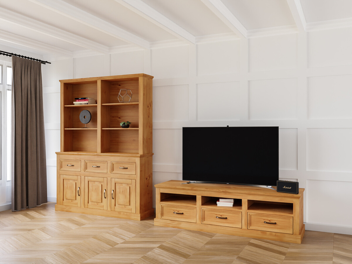 Wohnzimmer-Sets Tolelio 117 (Kiefernholzoptik)