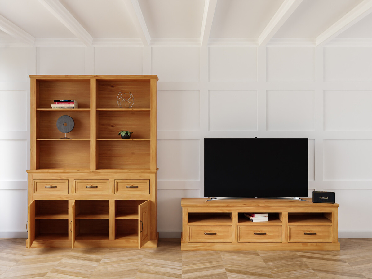 Wohnzimmer-Sets Tolelio 117 (Kiefernholzoptik)