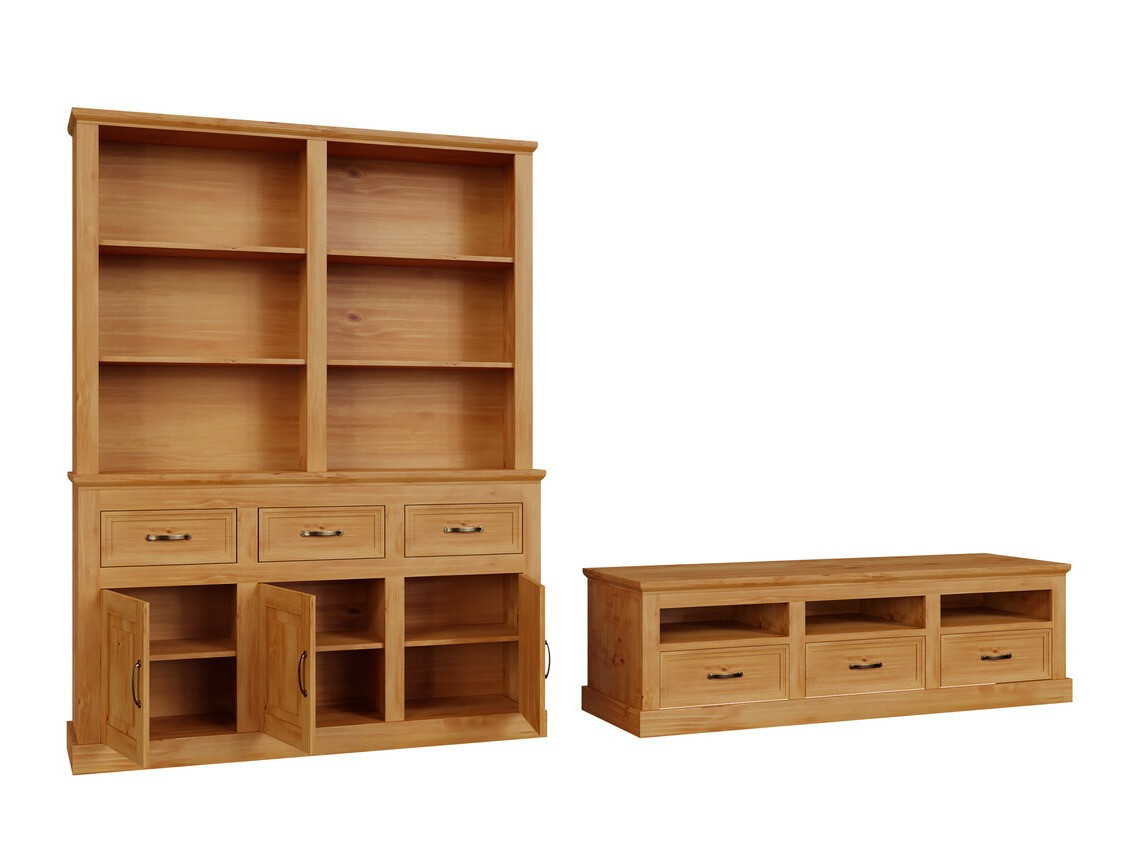 Wohnzimmer-Sets Tolelio 117 (Kiefernholzoptik)