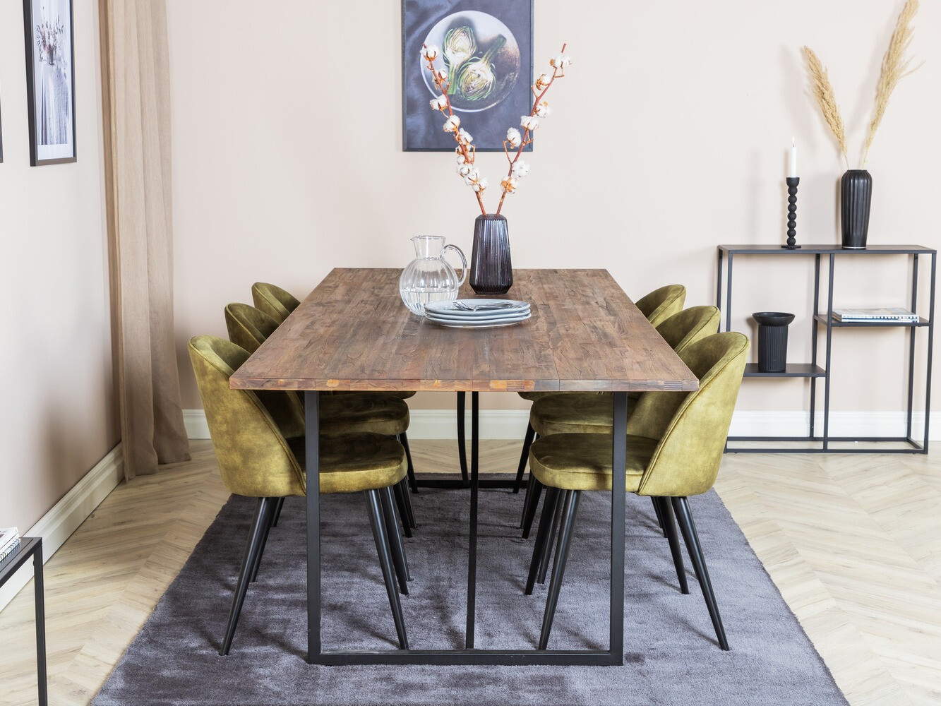 Essgruppe Dallas 1598 (Staubiges Grün)