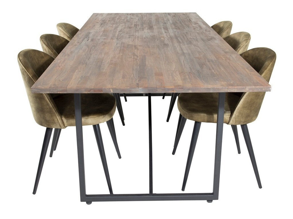 Essgruppe Dallas 1598 (Staubiges Grün)