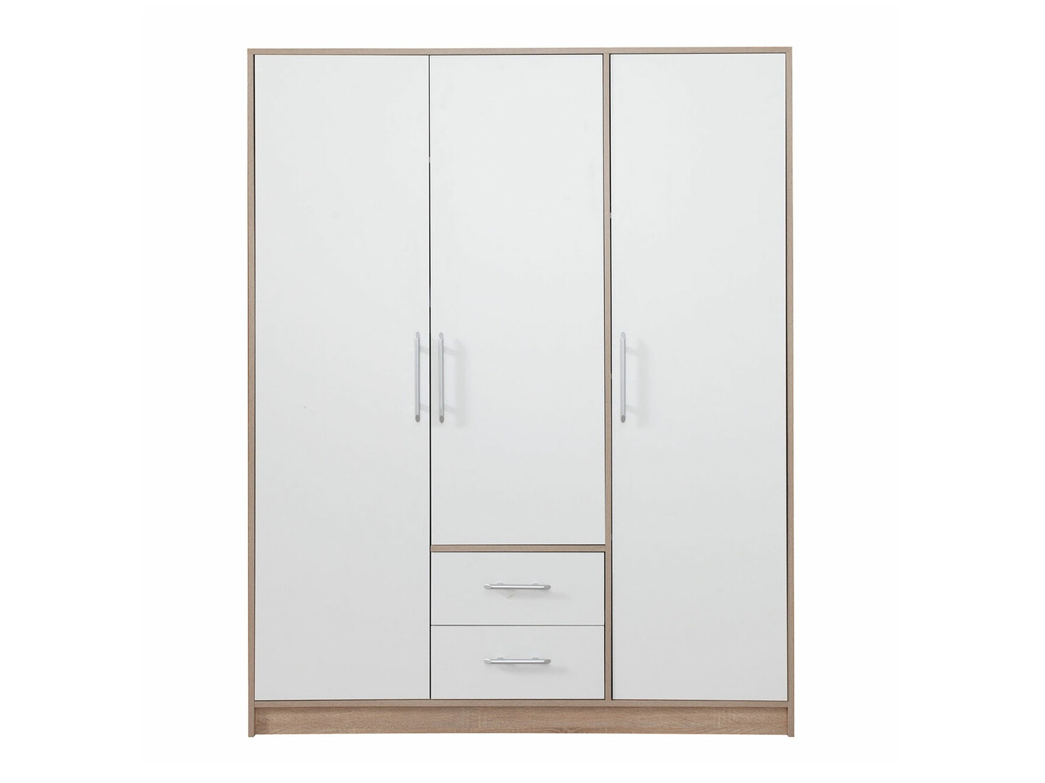 Kleiderschrank Cavmero 102 (Sonoma-Eiche + Weiss)