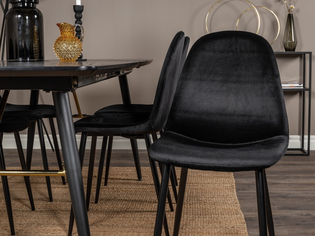 Essgruppe Dallas 1580 (Schwarz)