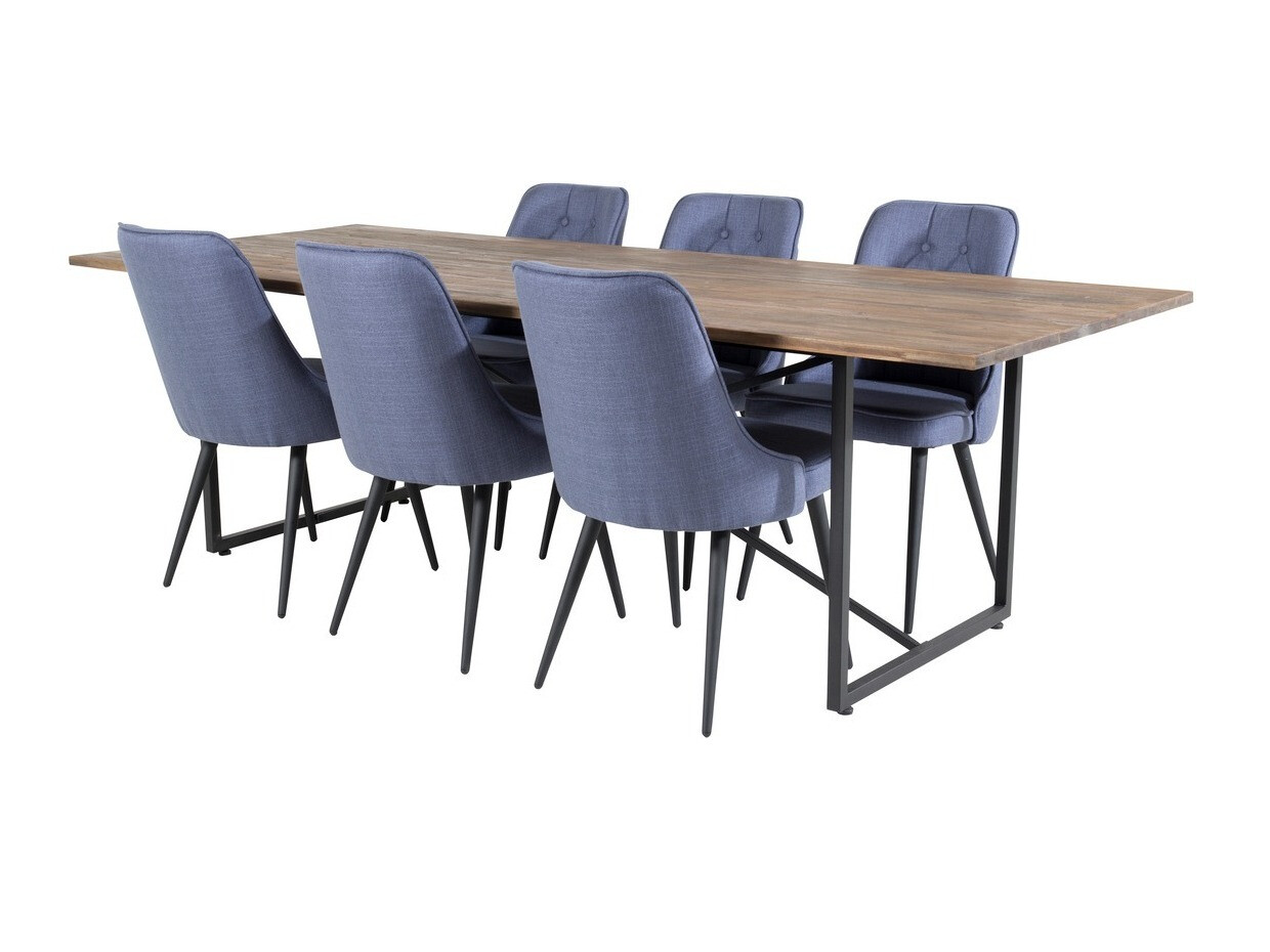 Essgruppe Dallas 1865 (Schwarz + Blau)