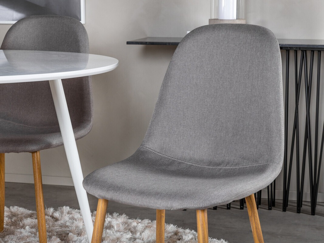 Stuhl Dallas 3222 (Grau + Eiche)