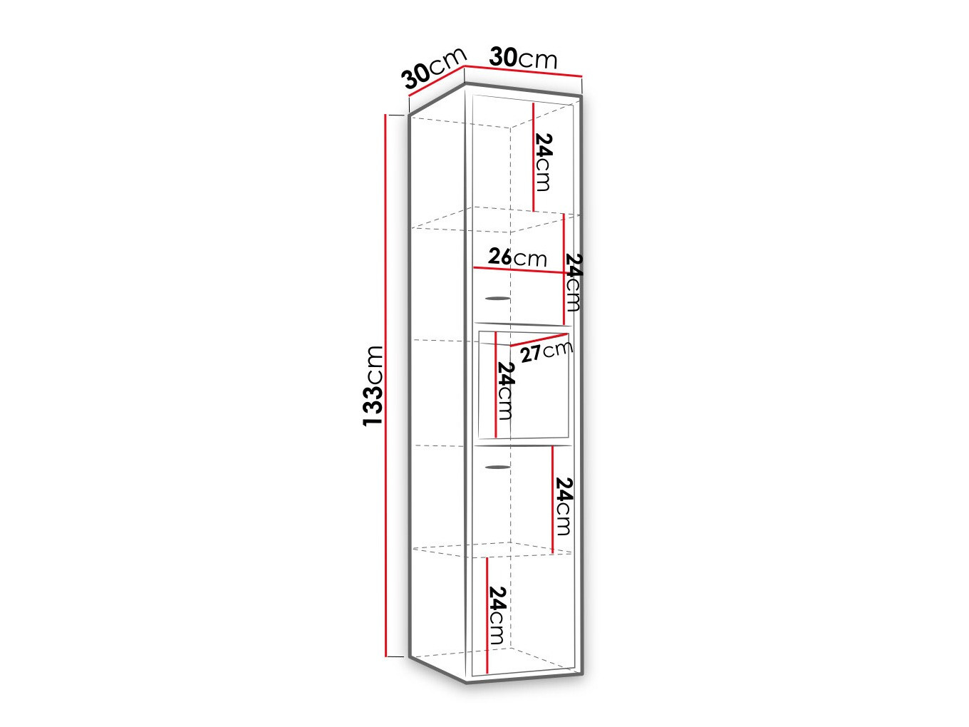 Wandhängeschrank für Badezimmer Velum (Schwarz + Artisan Eichenholzoptik)