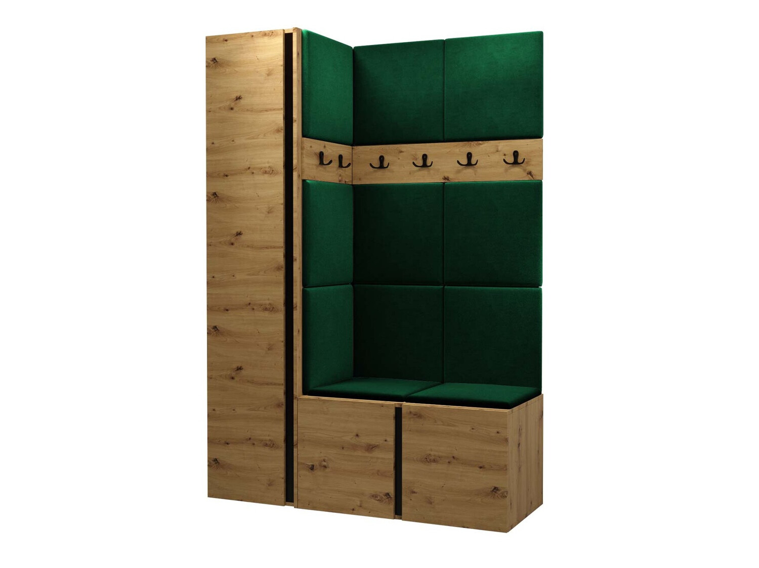 Flurgarnitur Pinis IX (Artisan-Eiche)