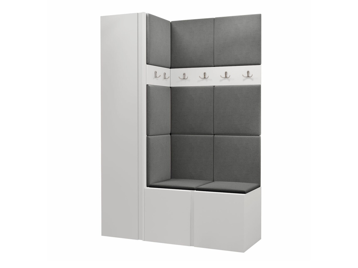 Flurgarnitur Pinis IX (Weiss)