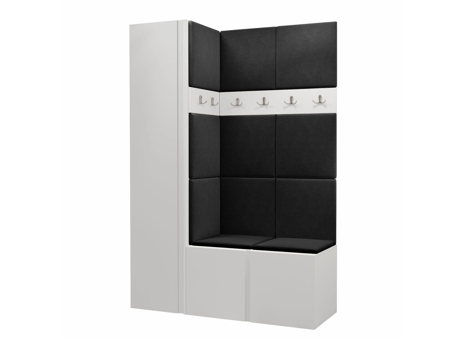 Flurgarnitur Pinis IX (Weiss)