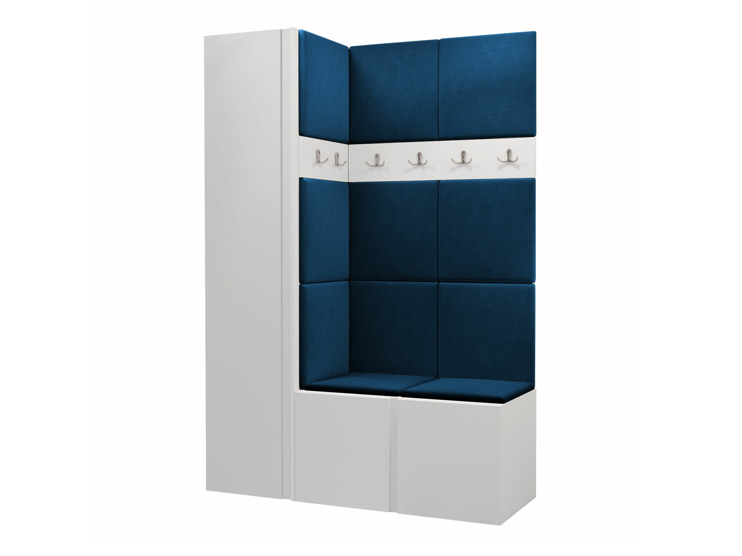 Flurgarnitur Pinis IX (Weiss)