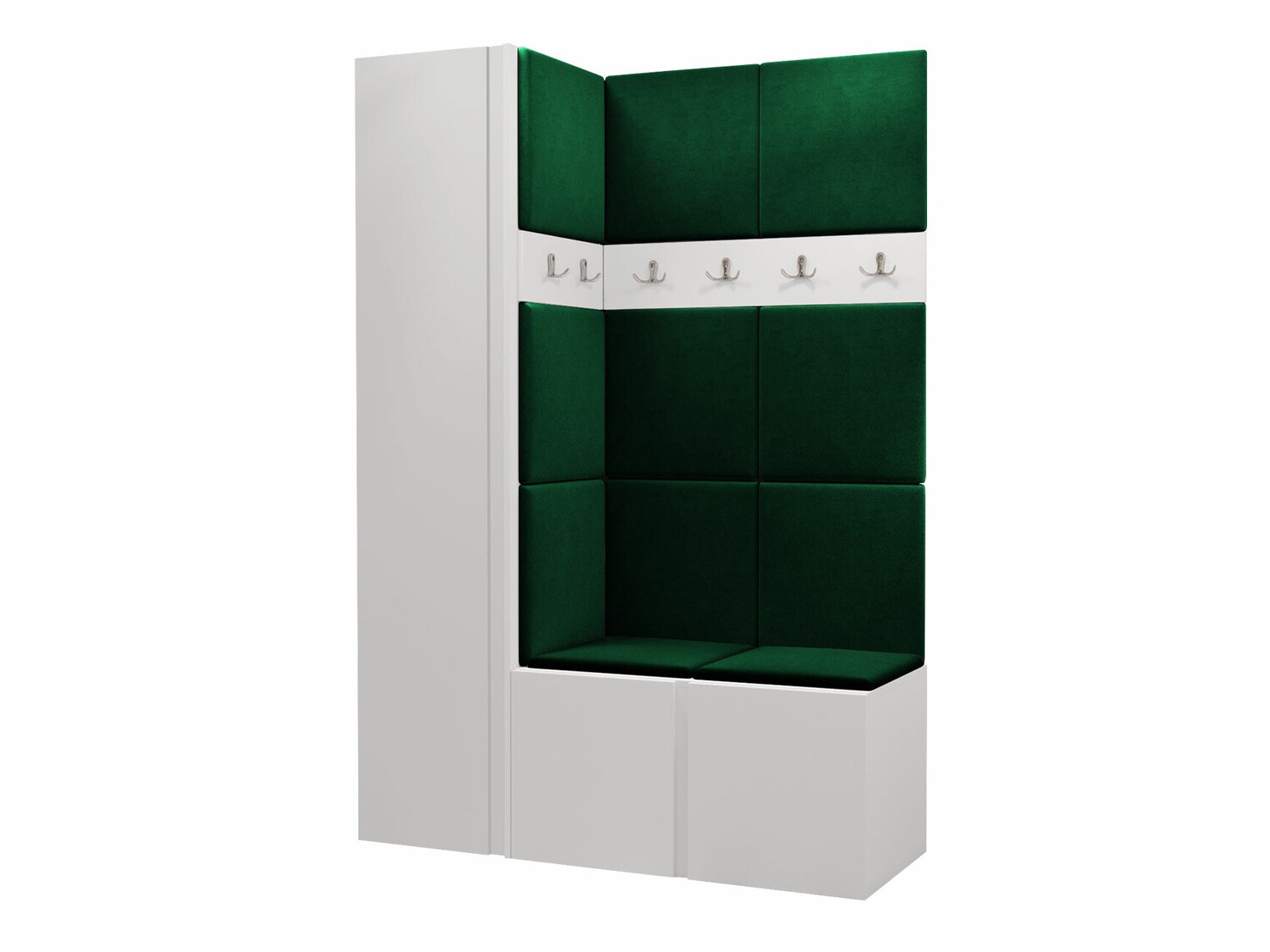 Flurgarnitur Pinis IX (Weiss)