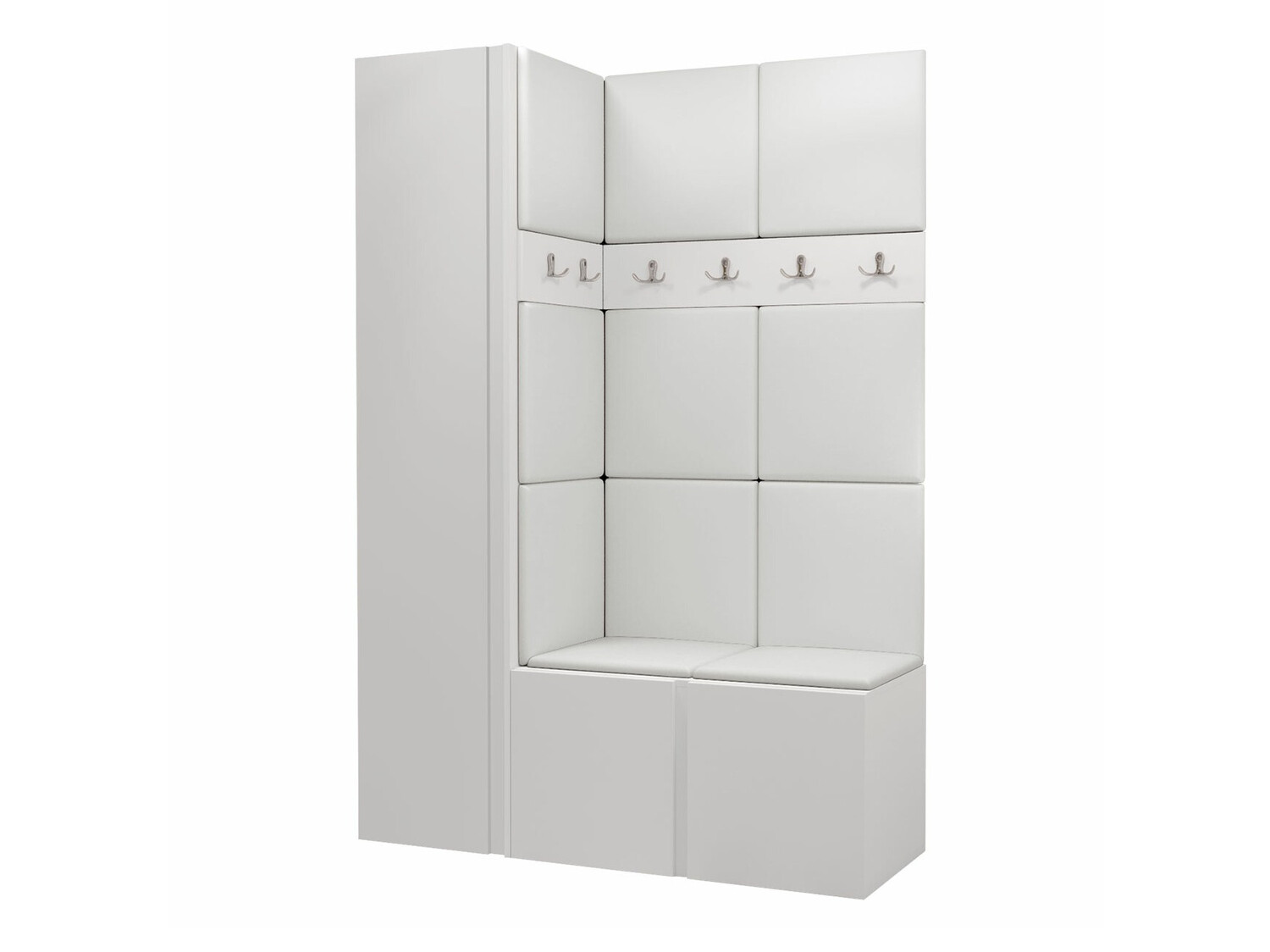 Flurgarnitur Pinis IX (Weiss)