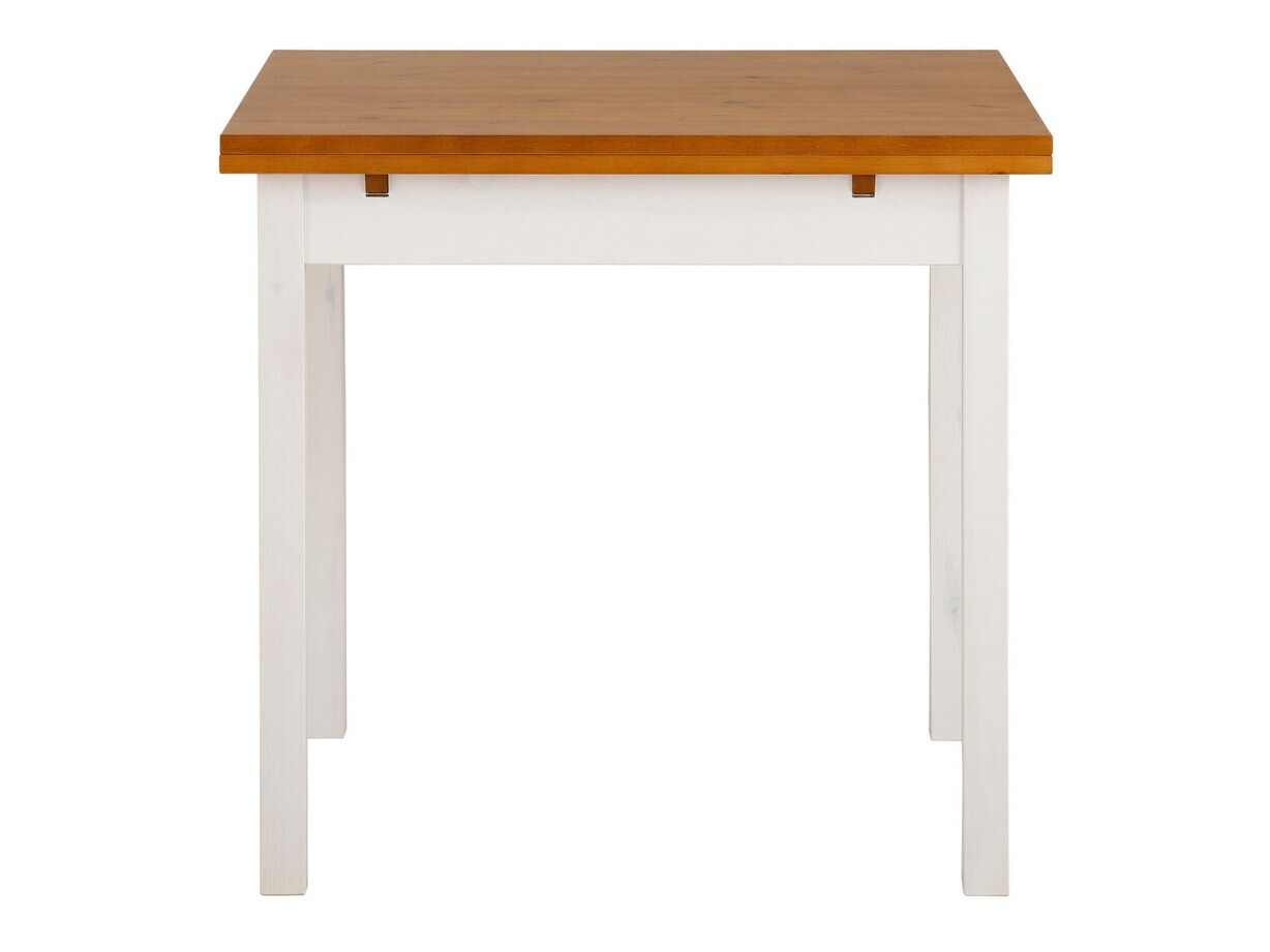 Tisch Denton 878 (Weiss + Honigeiche)