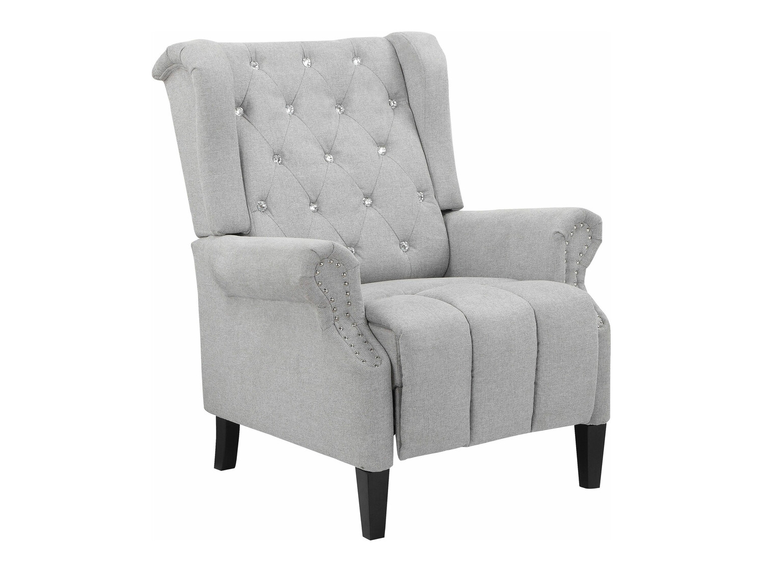 Sessel Liegesessel Denton 908 (Hellgrau)