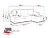 Ecksofa Columbus 131 (Poso 01)