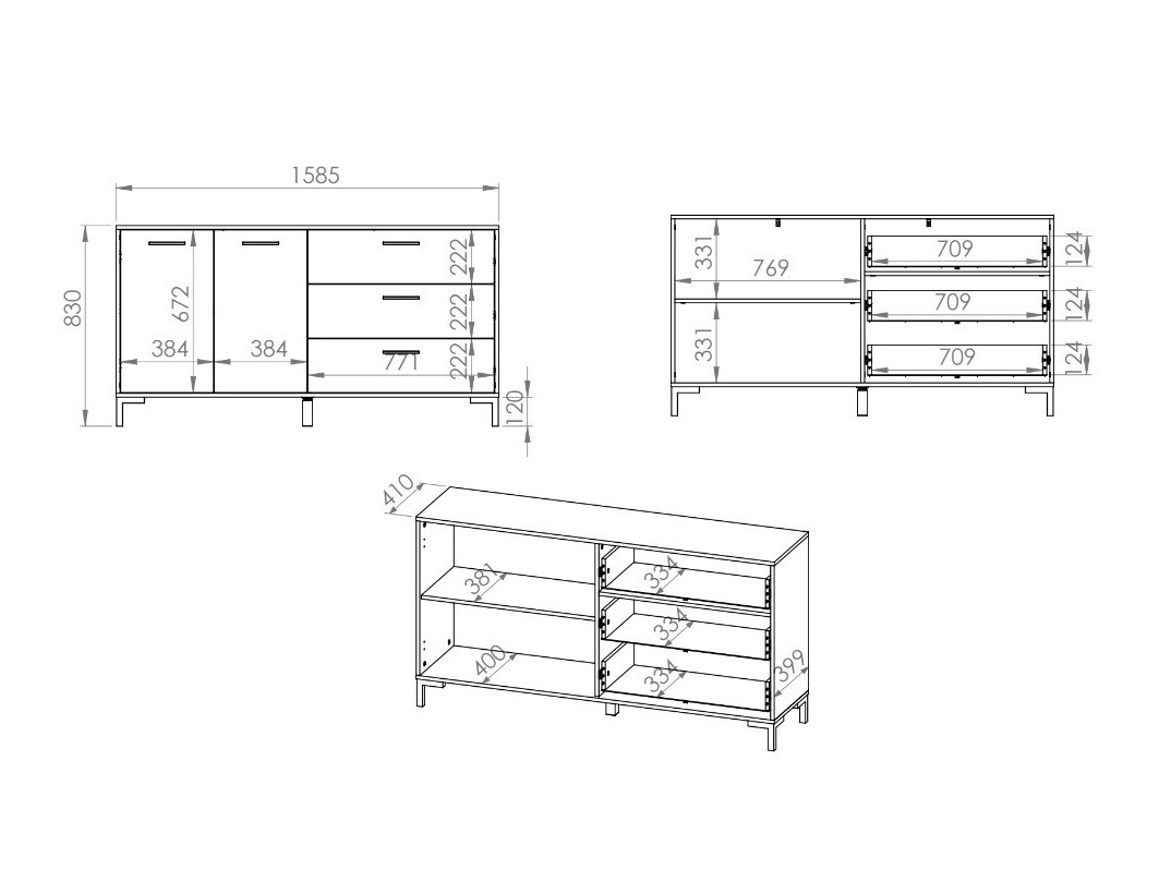 Kommode Larnolo 121