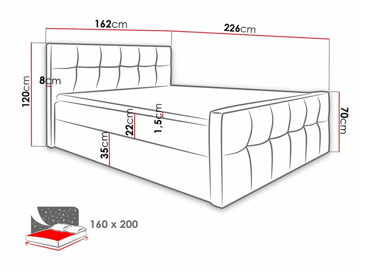 Boxspringbett Scriptum (Soft 010)