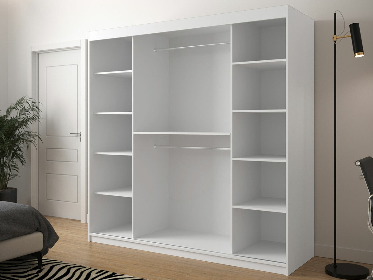 Kleiderschrank Hartford 314 (Artisan Eichenholzoptik + Schwarz)
