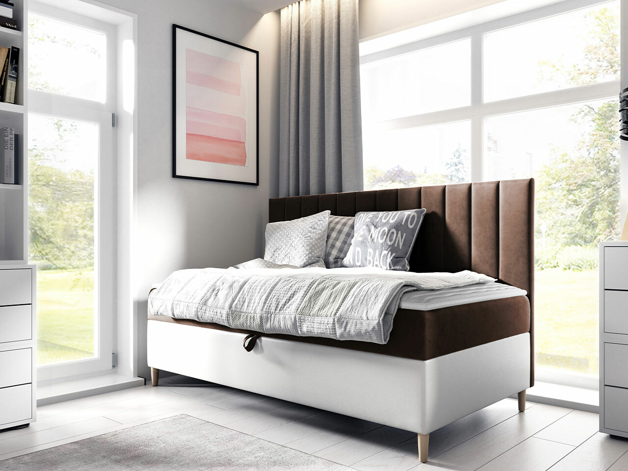 Boxspringbett Lucus I (Soft 017 + Fresh 4)
