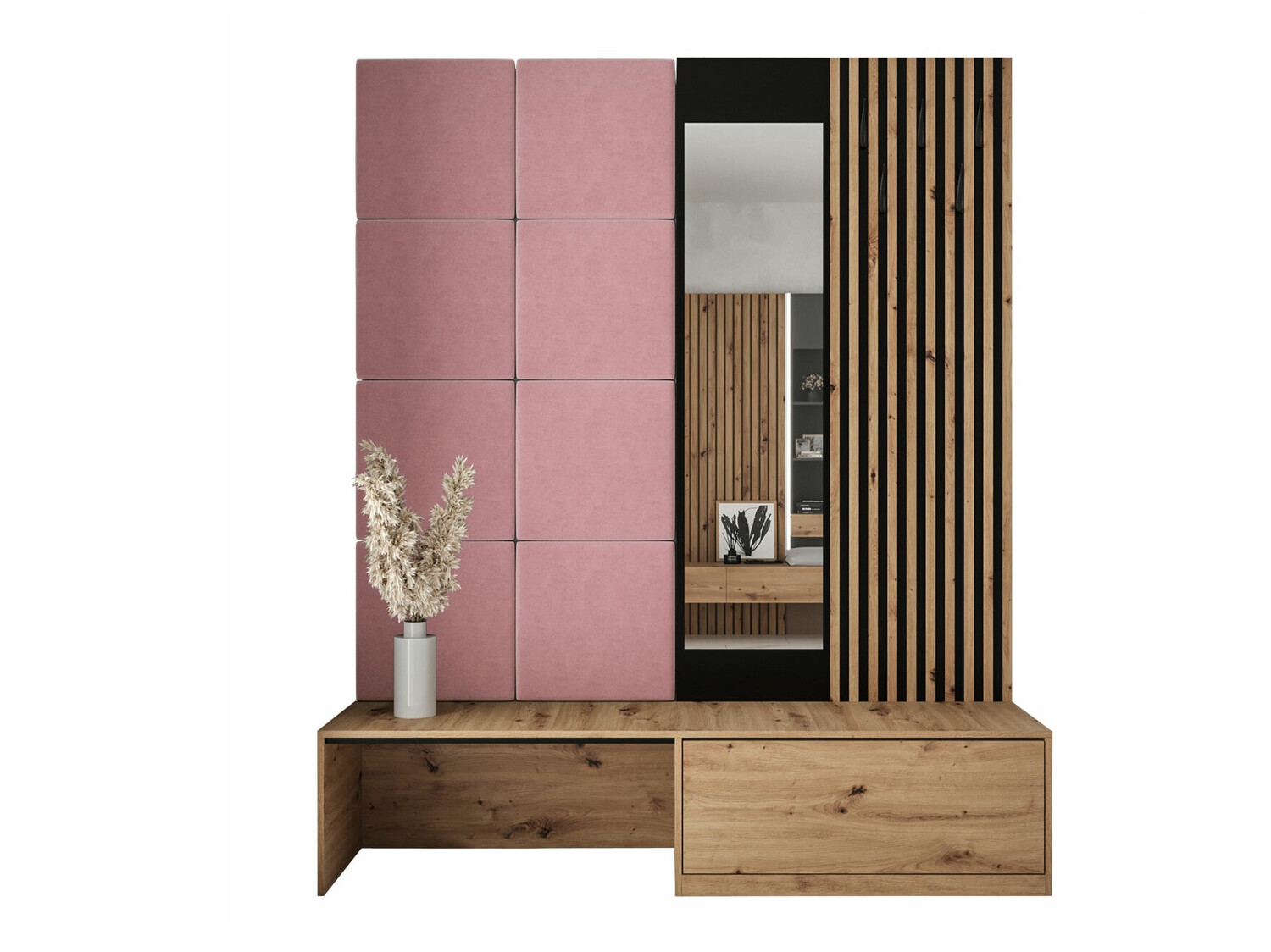 Flurgarnitur Fabor (Artisan Eichenholzoptik + Manila 09)