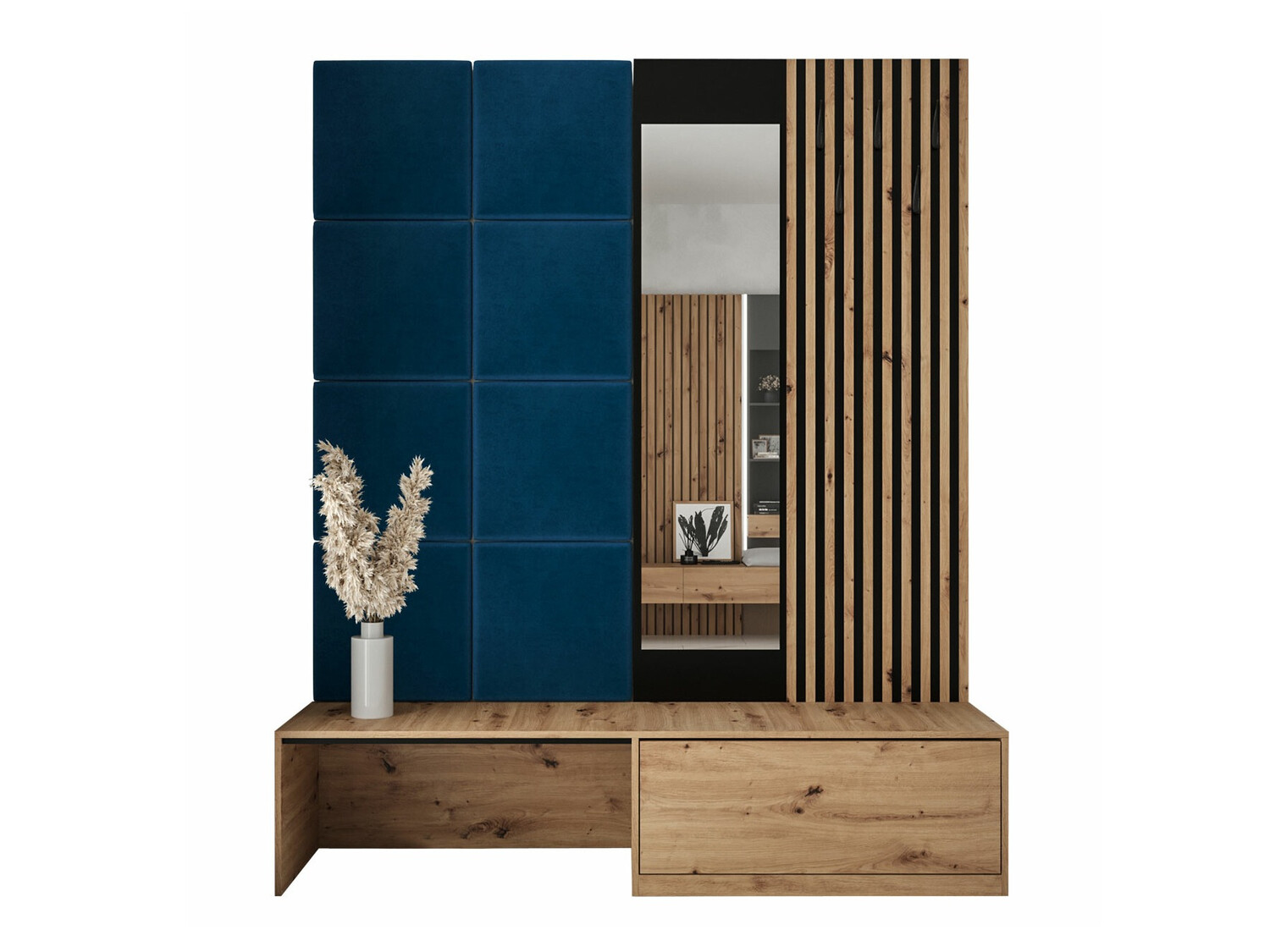 Flurgarnitur Fabor (Artisan Eichenholzoptik + Manila 26)