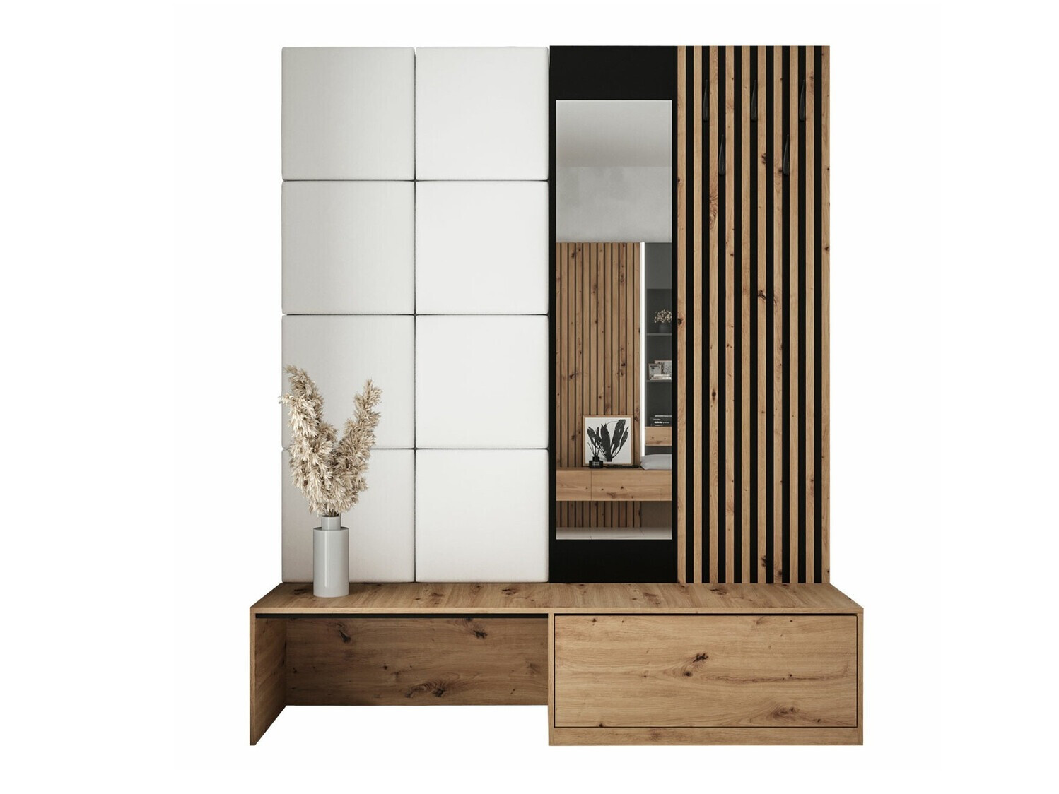 Flurgarnitur Fabor (Artisan Eichenholzoptik + Soft 017)