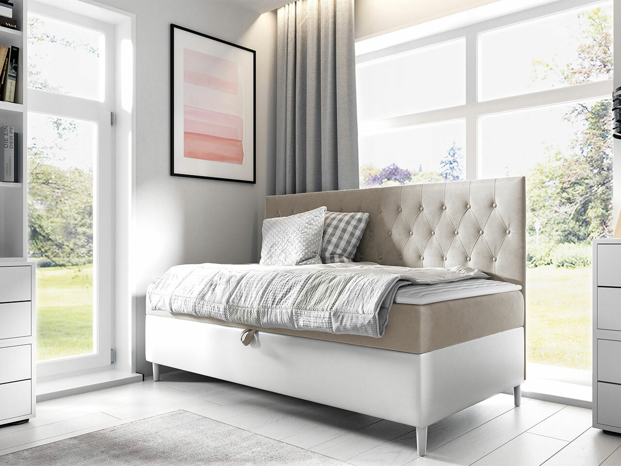 Boxspringbett Lucus II (Soft 017 + Fresh 1)