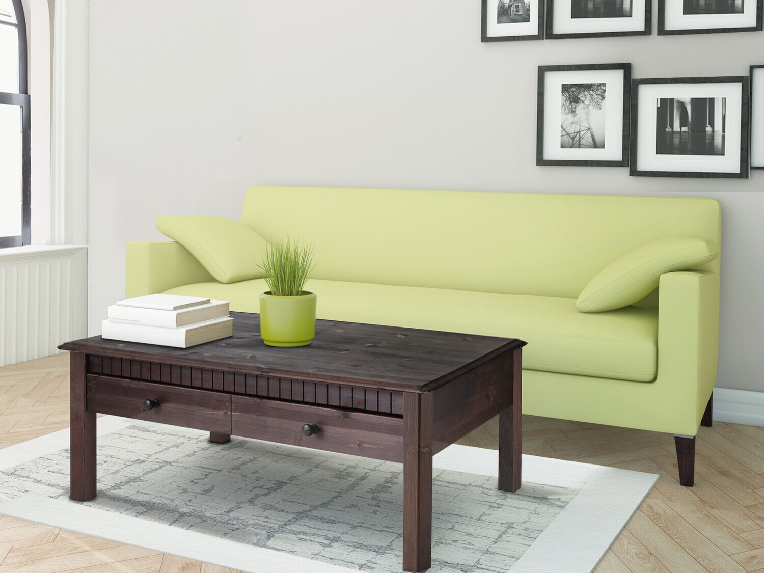 Couchtisch Cavfelo 102 (Havana eichenholzoptik)