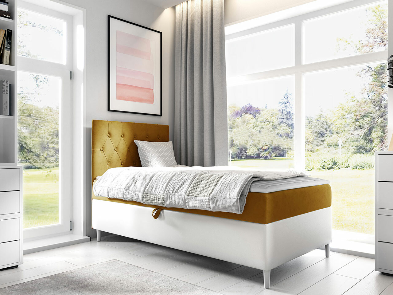 Boxspringbett Baltimore 171 (Soft 017 + Fresh 37)