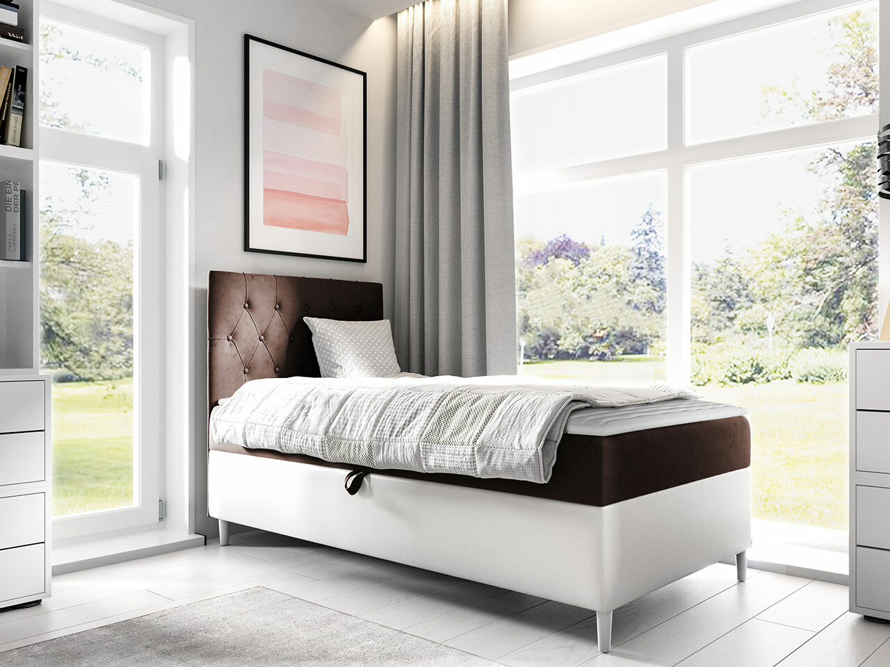 Boxspringbett Lucus VII (Soft 017 + Fresh 4)
