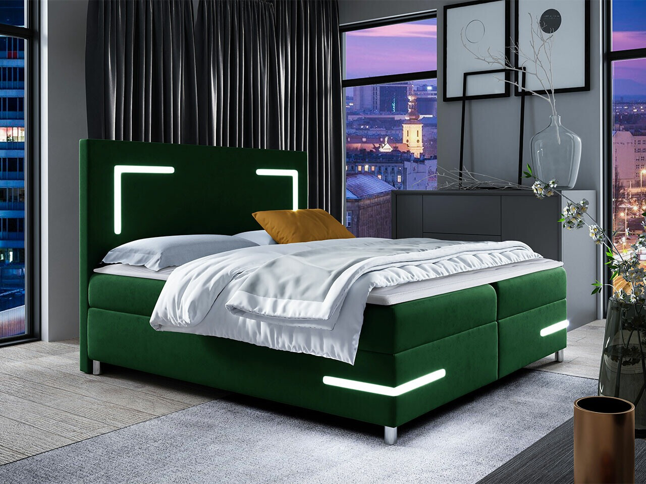 Boxspringbett Vallis (Fresh 13)