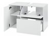 Hängeschrank für Waschbecken Soncamu 107 (Weiss)