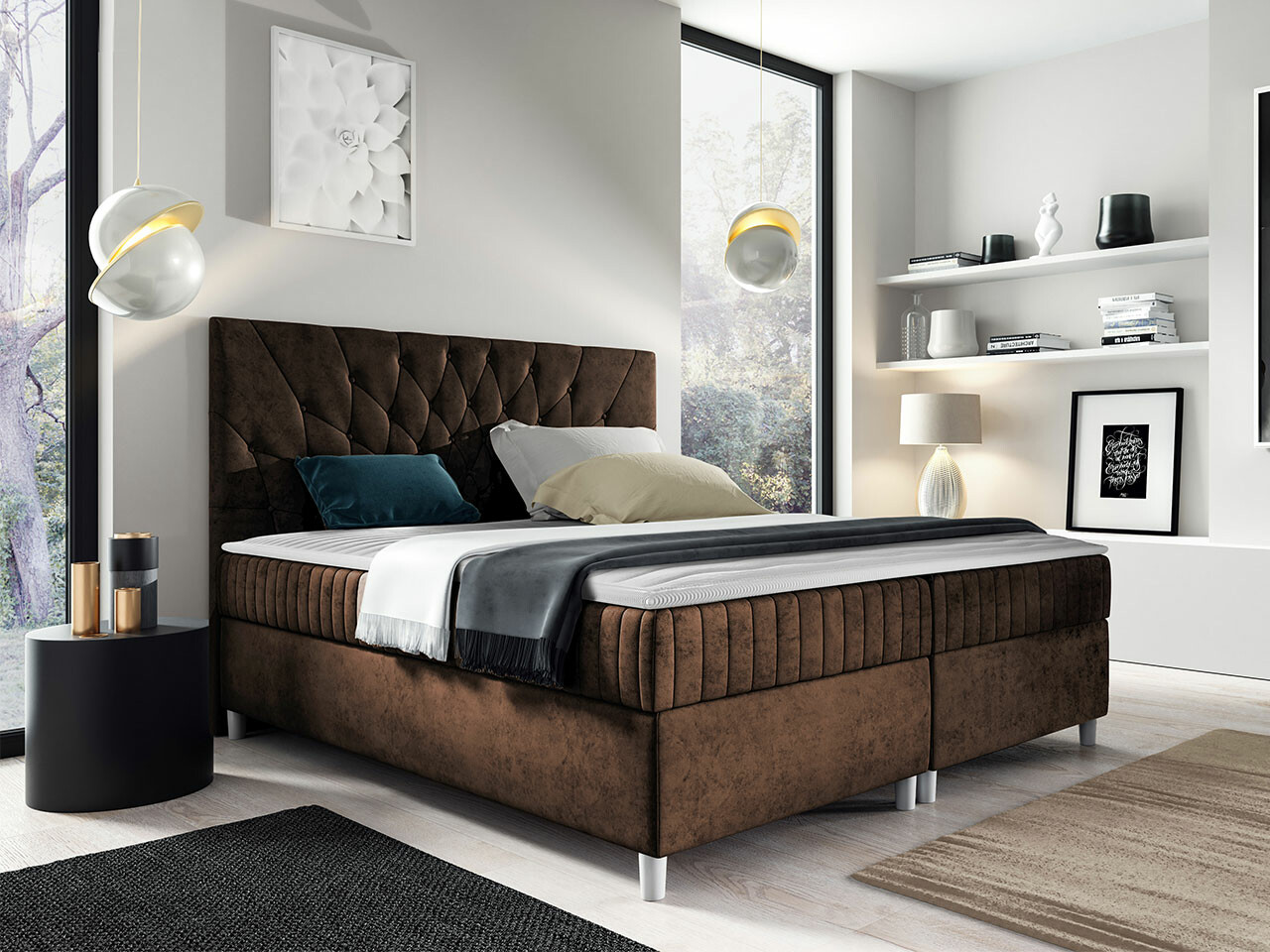 Boxspringbett Civitas (Manila 04)