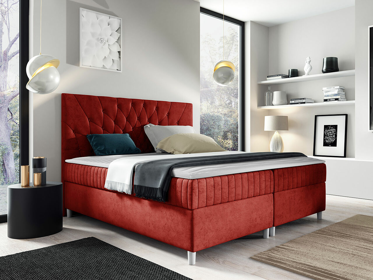 Boxspringbett Civitas (Manila 28)
