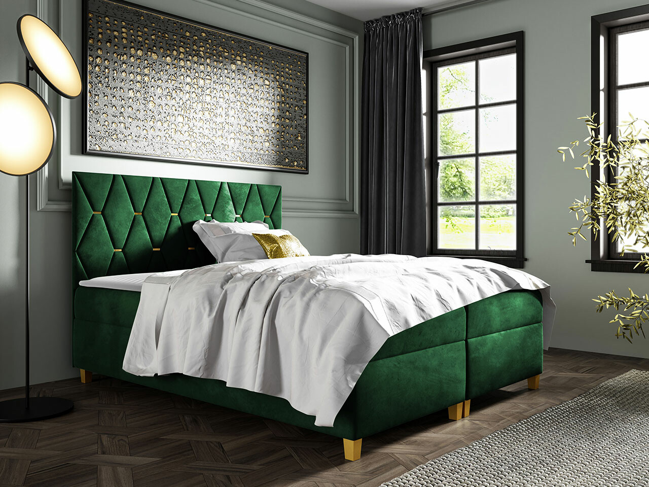 Boxspringbett Nemus (Fresh 13)