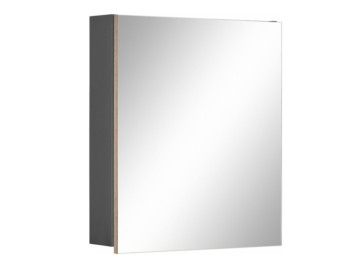 Badezimmerspiegelschrank Soncamu 105 (Anthrazit + Eichenholzoptik)