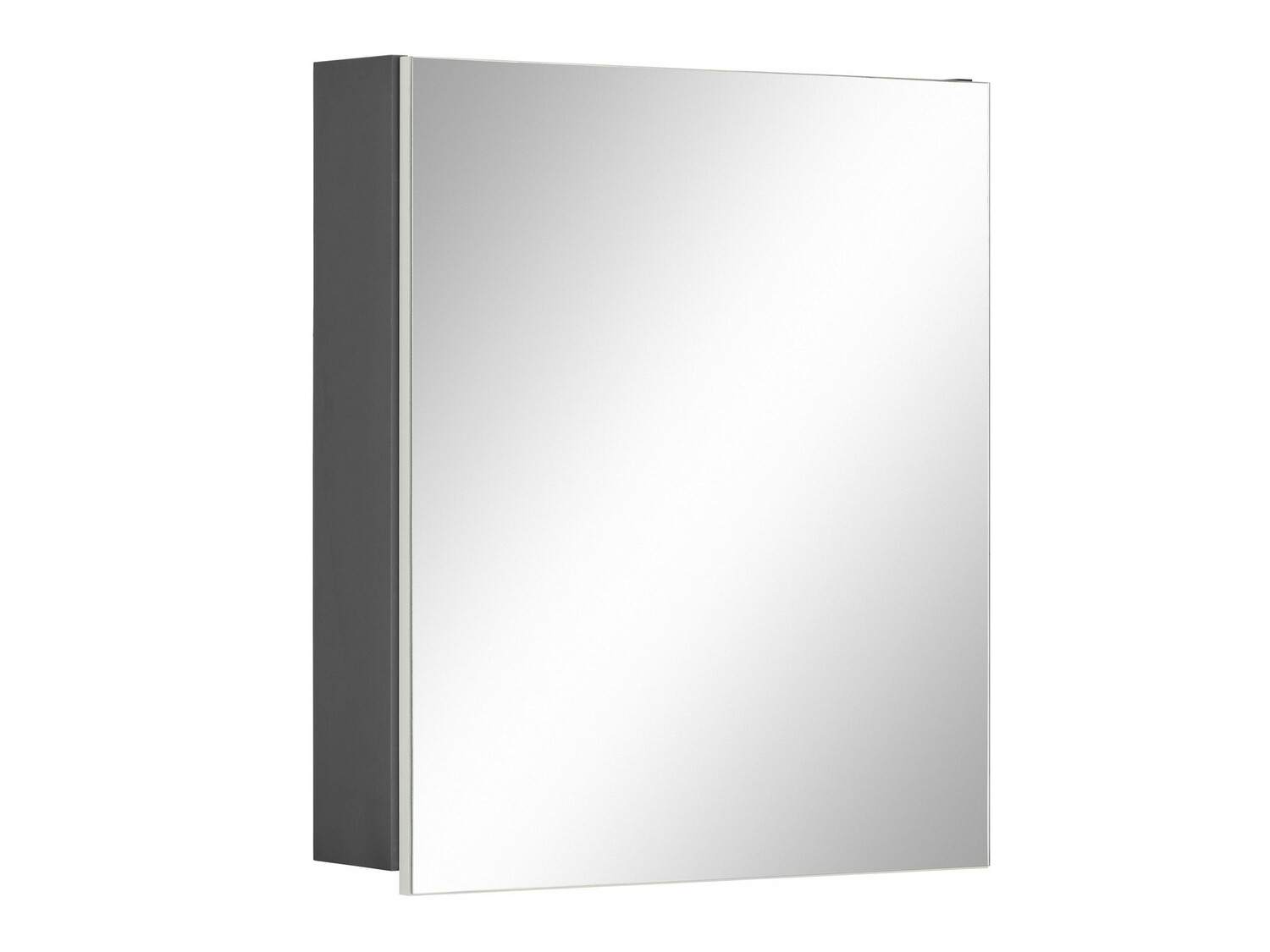 Badezimmerspiegelschrank Soncamu 105 (Weiss + Anthrazit)