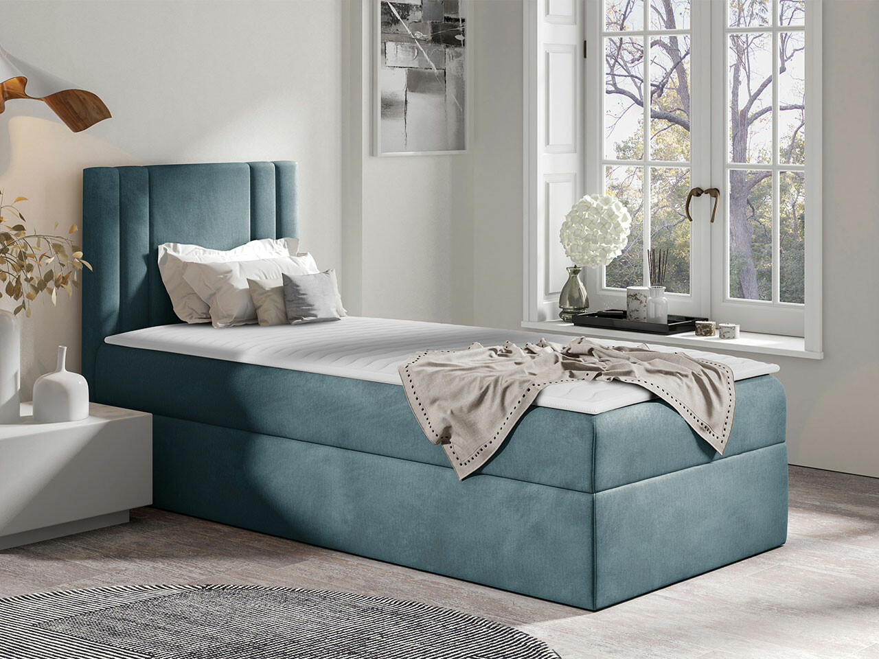 Boxspringbett Mel I (Kameleon 72)