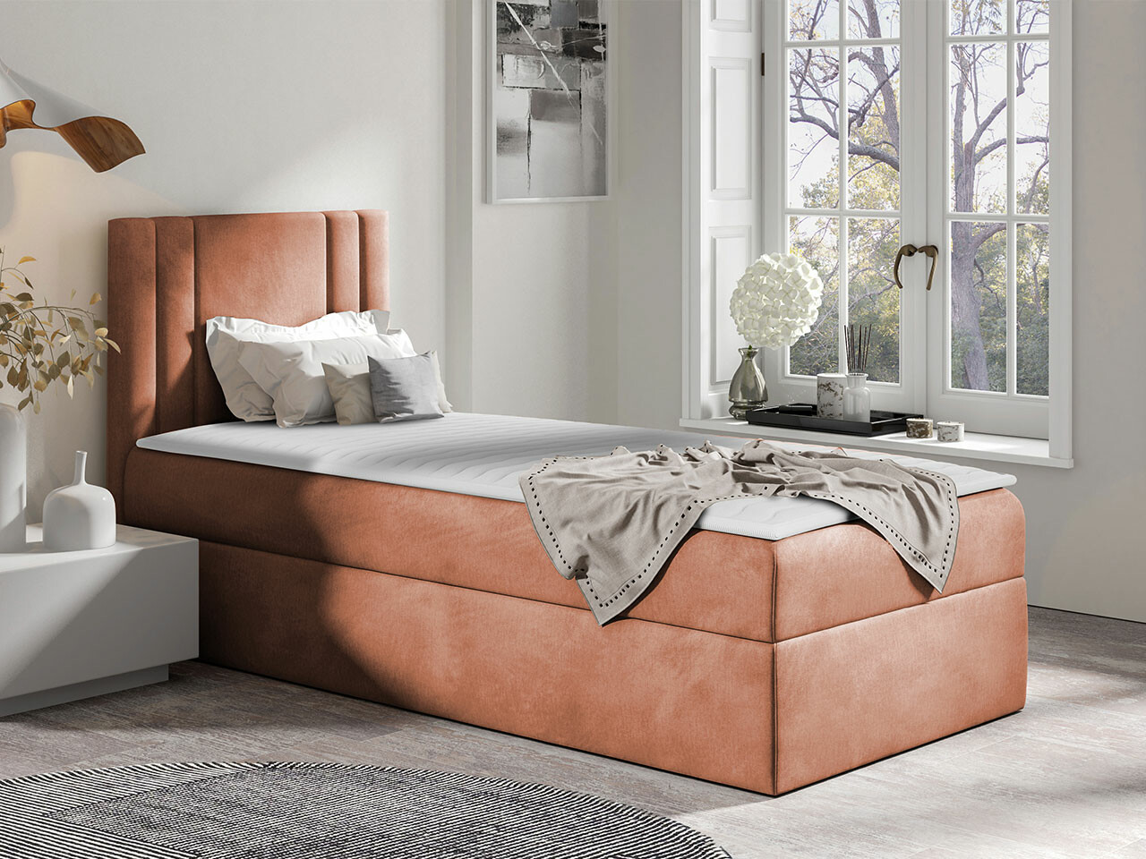 Boxspringbett Mel I (Kameleon 61)