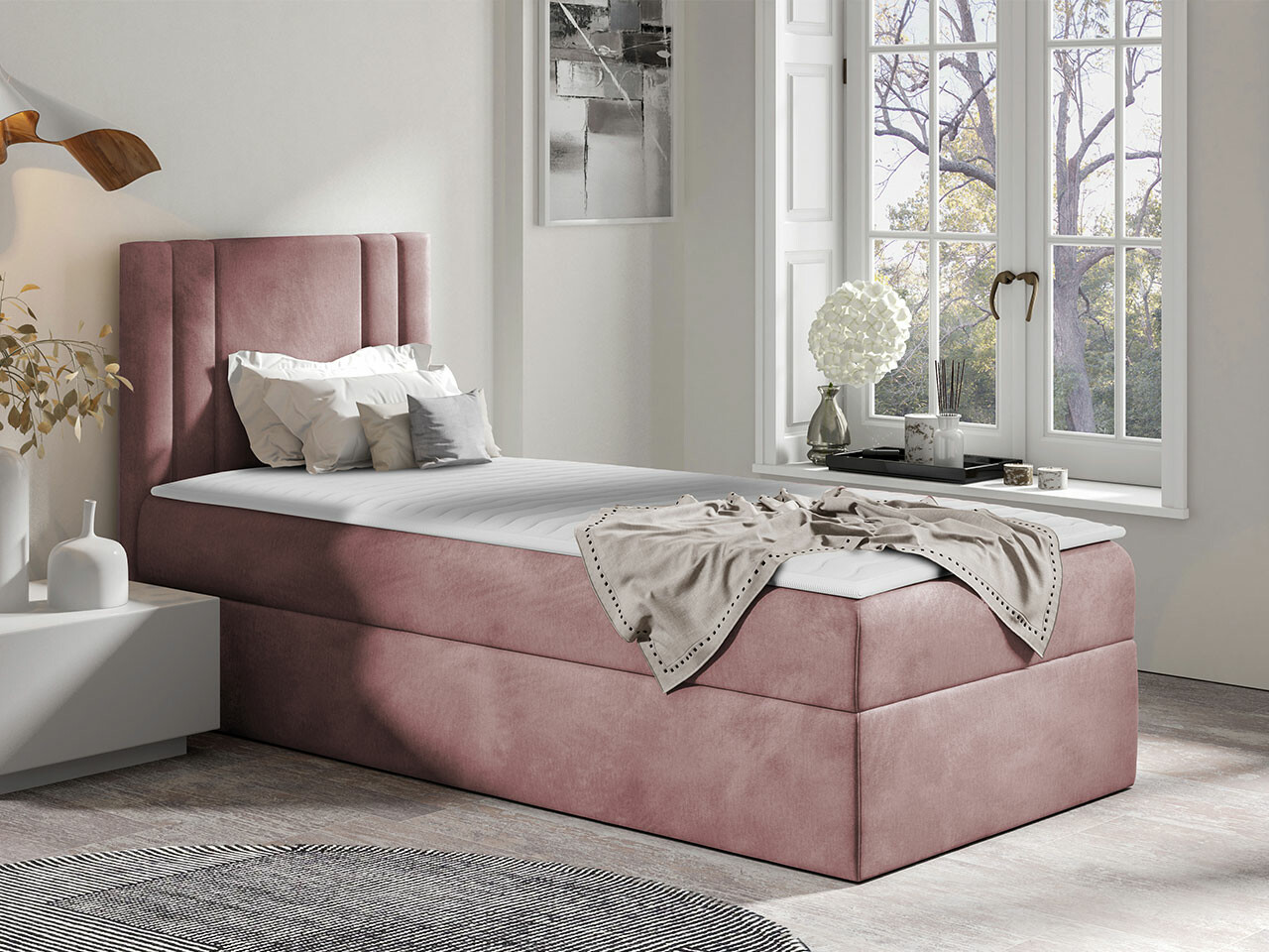 Boxspringbett Mel I (Kameleon 63)